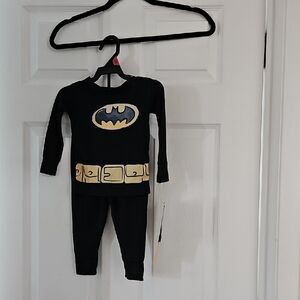 DC Comics Batman Baby Pajamas - Size 18M - NWT